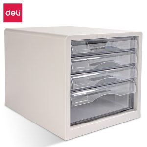 deli 9774 File Cabinet, 275×340×260mm, Grey