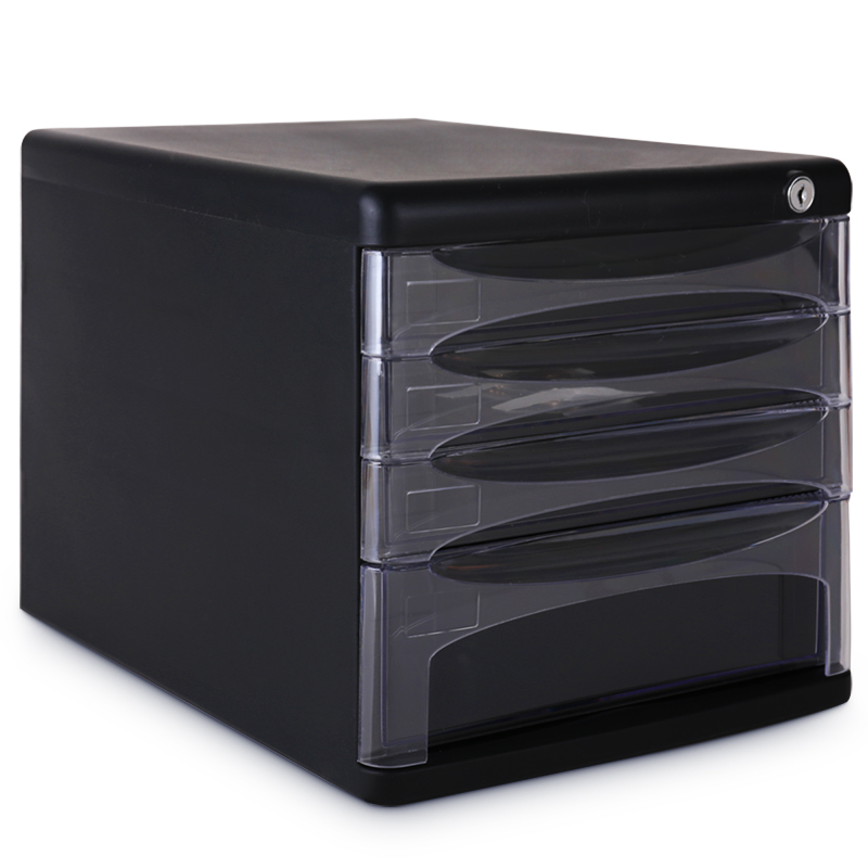 deli 9794 File Cabinet, 270×360×260mm, 2396 gram, Black