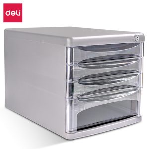 deli 9794 File Cabinet, 270×360×260mm, 2396 gram, Grey