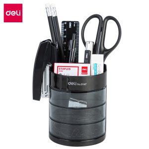 deli E38253 Stationery Set, Black