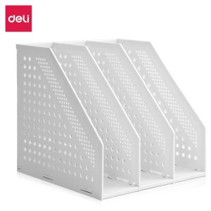 deli E78995 Magazine Holder, 288*50*300mm, Dark Grey