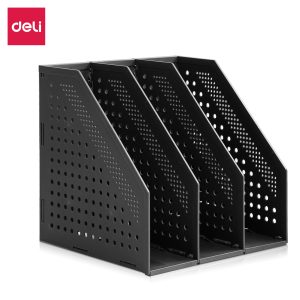 deli E78995 Magazine Holder, 288*50*300mm, Light Grey