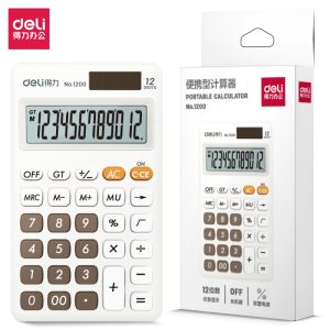 deli 1200 Desktop Calculator, 12 digit - Style 2