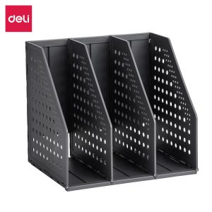 deli E79003 Magazine Holder, 200*150*180MM, Light Grey