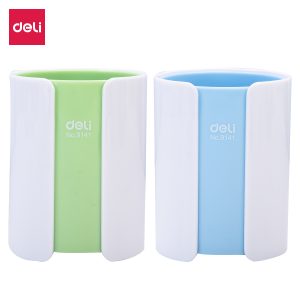deli E9141 Pen Holder, φ82×106mm, Assorted Colors
