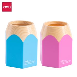 deli E9145 Pen Holder, 87x76x104mm, Assorted Colors