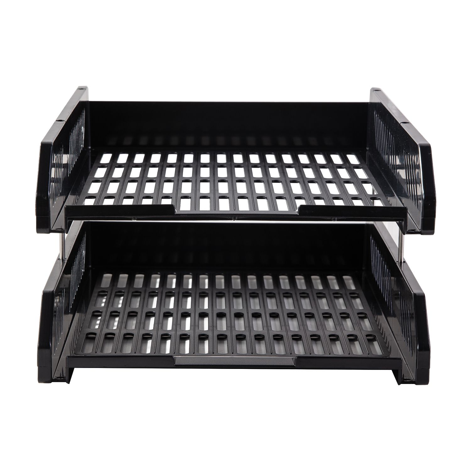 deli E9208 File Tray, 268×336×65mm, Black