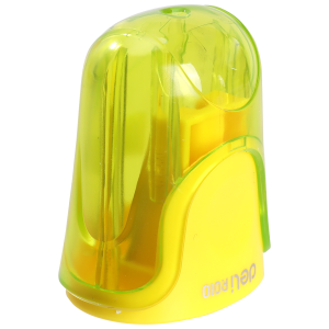 deli ER01000 Pencil Sharpener, 1 hole for pencil φ8mm, Assorted Colors