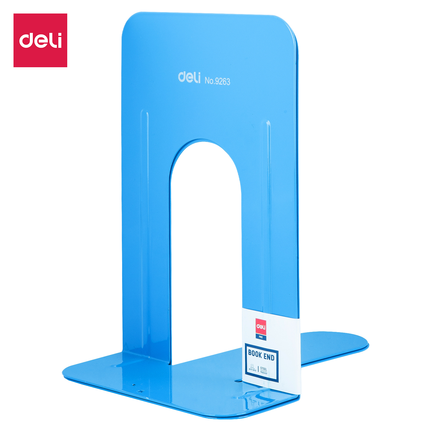 deli E9263 Book End, 9, Blue