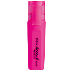 deli EU84900 Highlighter, Chisel tip:1-5mm, Assorted Colors