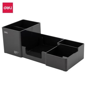deli EZ00220 Desk Organizer, 254×112×90mm, Black