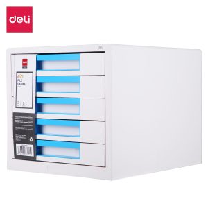 deli EZ01033 File Cabinet, 275*340*260mm, Blue