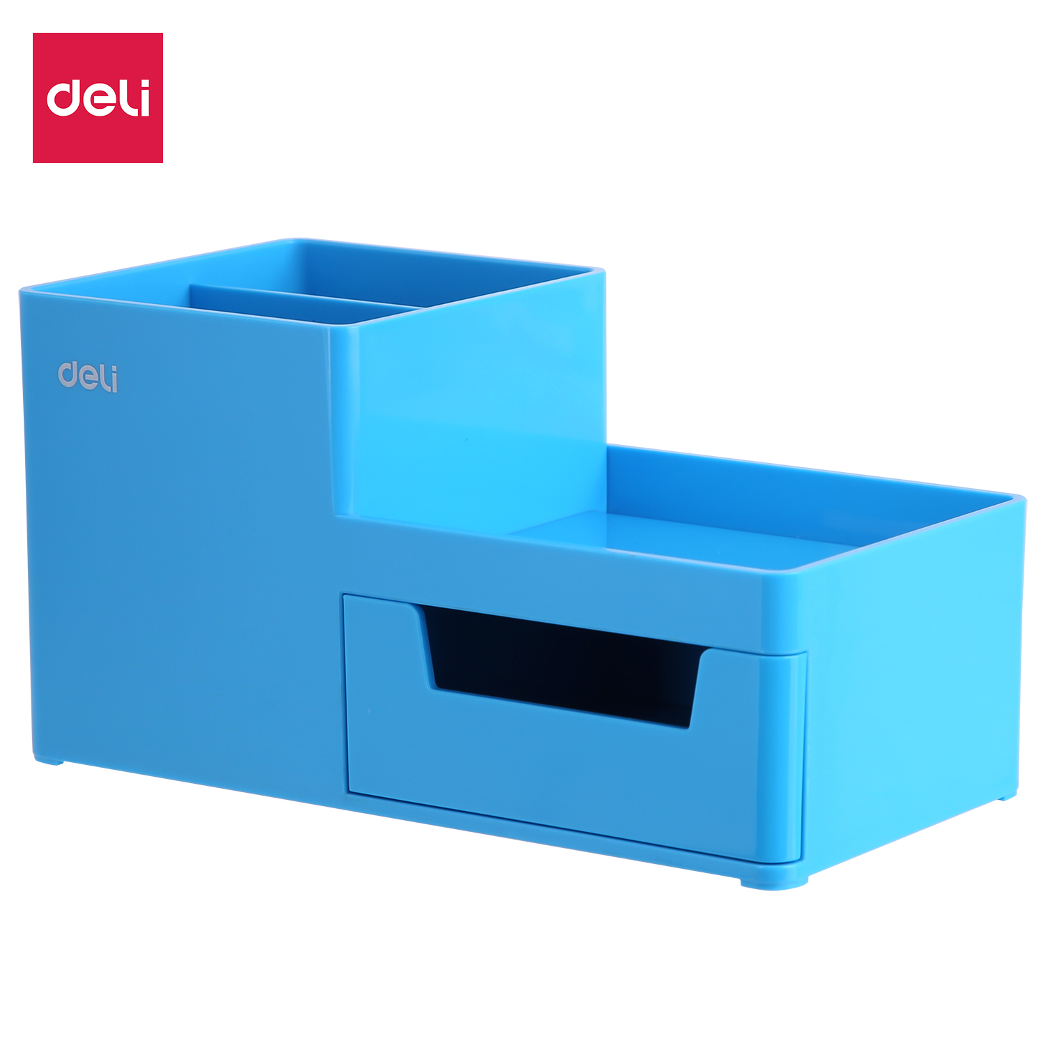deli EZ25130 Desk Organizer, 175*90*92mm, Blue