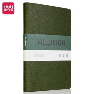 deli NS262 Nusign Notebook, A5-96sheet, Green