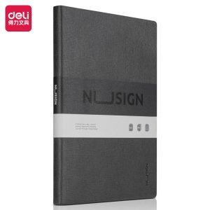 deli NS262 Nusign Notebook, A5-96sheet, Grey