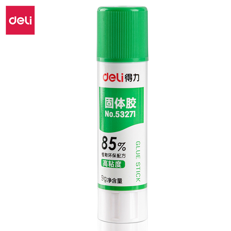 deli 53271 Glue Stick, 9g, White