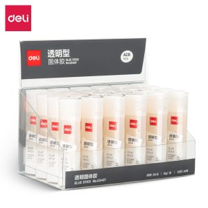 deli 53407 ACR Glue Stick, 8g, Transparent
