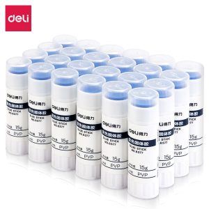 deli 6377 Glue Stick, 15g, Light Blue