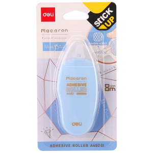 deli EA49201 Adhesive Roller, 8M*6mm, Assorted Colors