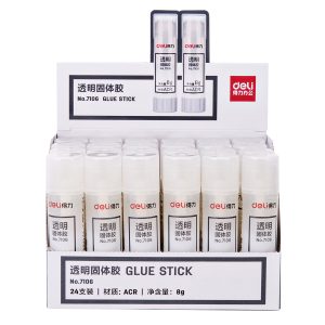 deli 7106 Glue Stick, 8g, Transparent