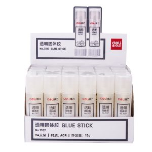 deli 7107 Glue Stick, 15g, Transparent