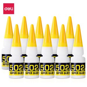 deli 7144 Super Glue, 8g, Assorted Colors