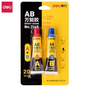 deli 7148 All-Purpose Glue, 10g/piece, Yellow