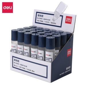 deli 7302 Liquid Glue, 50ml, Assorted Colors