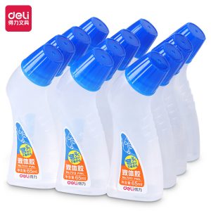deli 7312 Liquid Glue, 65ml, Blue