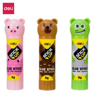 deli E6366A Glue Stick, 9g 9g/PCS, Assorted Colors