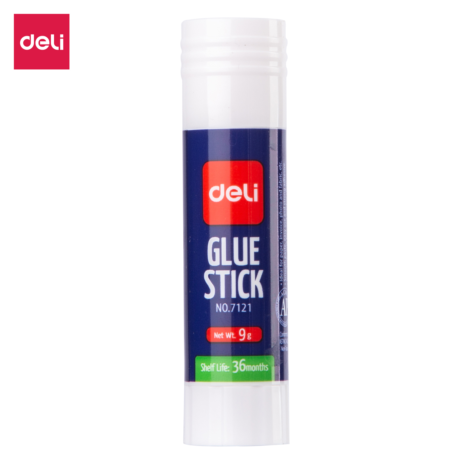 deli E7121 Glue Stick, 9g, White