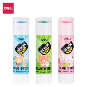 deli E7165A Glue Stick, 8g8G/PCS, Assorted Colors