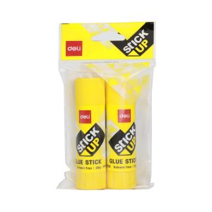 deli EA202-MT Glue Stick, 20g(2PCS/OPP BAG), White