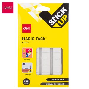 deli EA21710 Magic Tack, 2×2cm/tack, 135×92mm75G/box, White