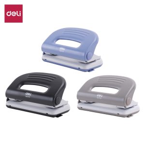 deli E0118 Punch, 10 sheets,80mm,Φ6mm, Assorted Colors