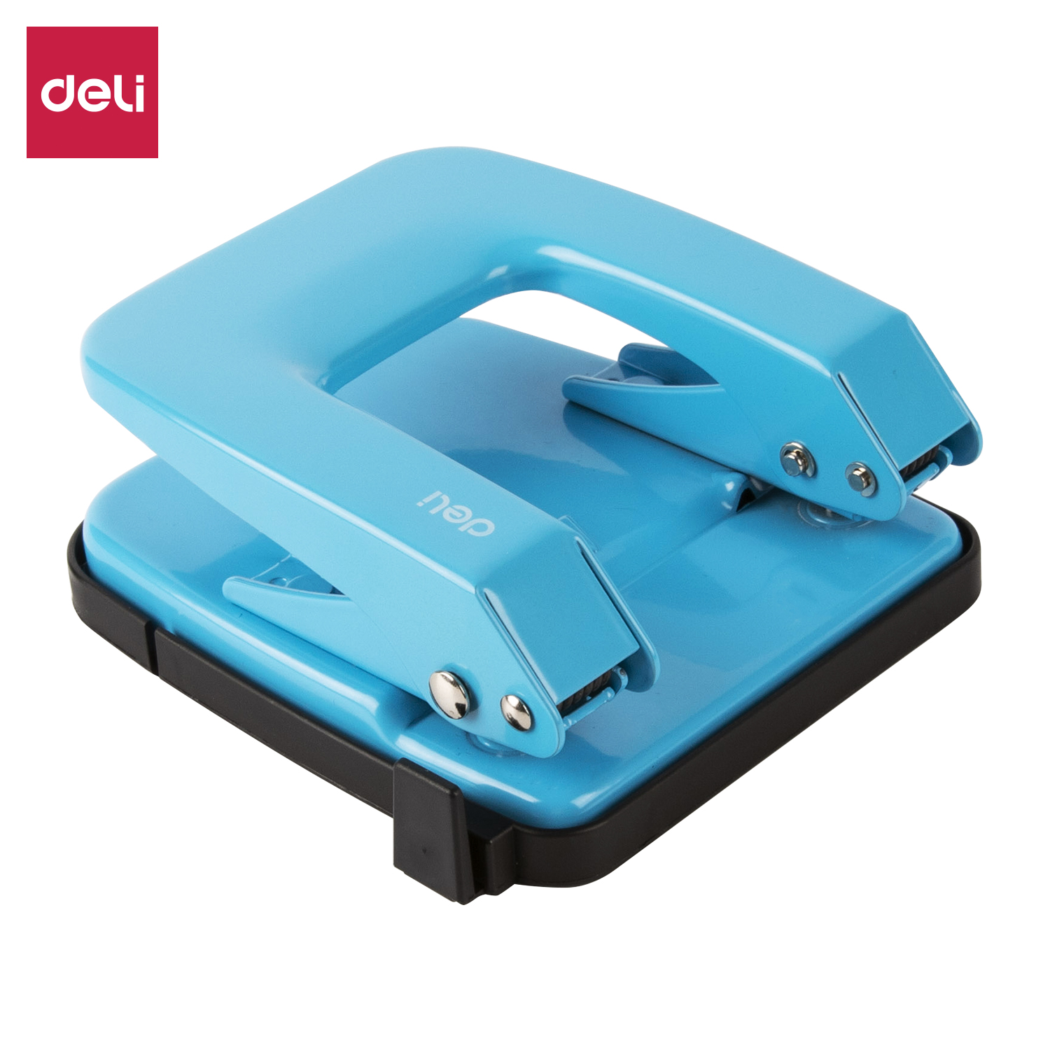 deli E0137 Punch, 20 sheets,80mm,Φ5.5mm, Assorted Colors