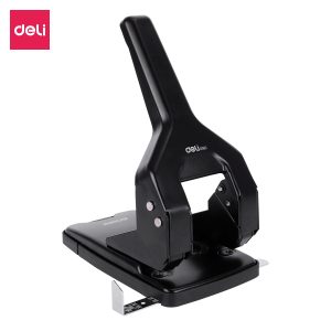 deli E0160 Heavy Duty Punch, 60sheets,80mm,Φ6mm, Black