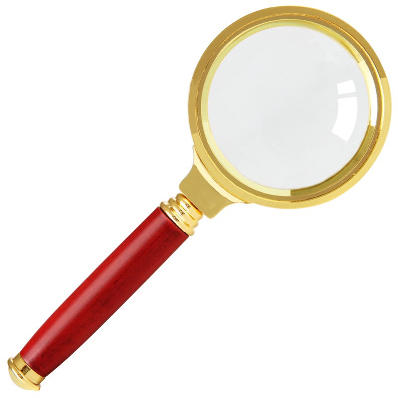 deli 9095 Magnifier, 5times,47mm, Golden