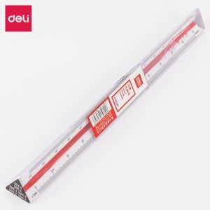 deli 8930 Ruler, 30CM, White