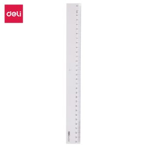 deli E6230 Ruler, 30cm, Transparent