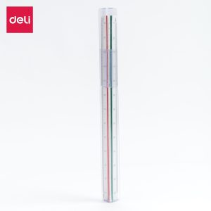 deli E8930 Ruler, 30cm, White