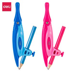 deli EG20102 Compass, w/pencil, Assorted Colors