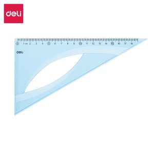 deli EH15 Set Square, 60° 21cm, Blue