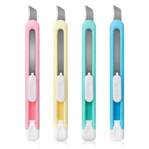 deli 2054 Cutter, 129.76x15.53x14.32mm, Assorted Colors