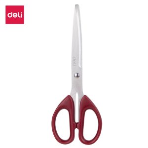 deli 6009 Scissors, 180mm 7, Red