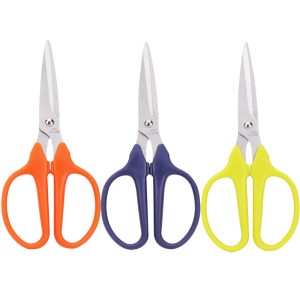 deli 6026 Scissors, 171mm, Assorted Colors