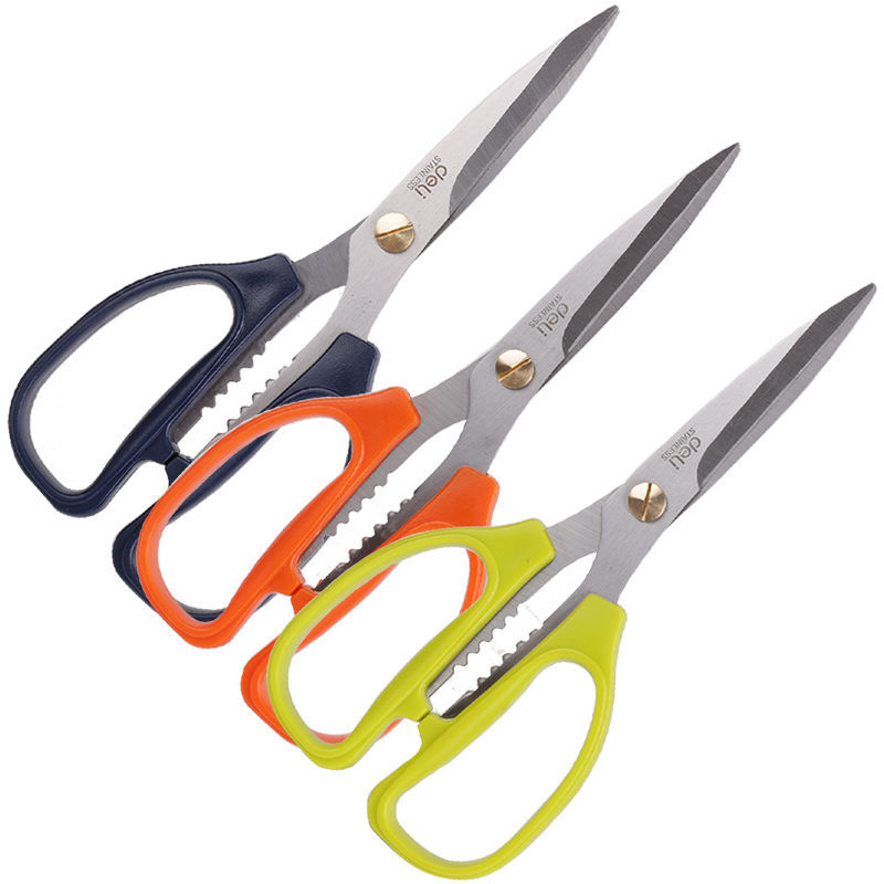 deli 6039 Scissors, 195mm, Assorted Colors