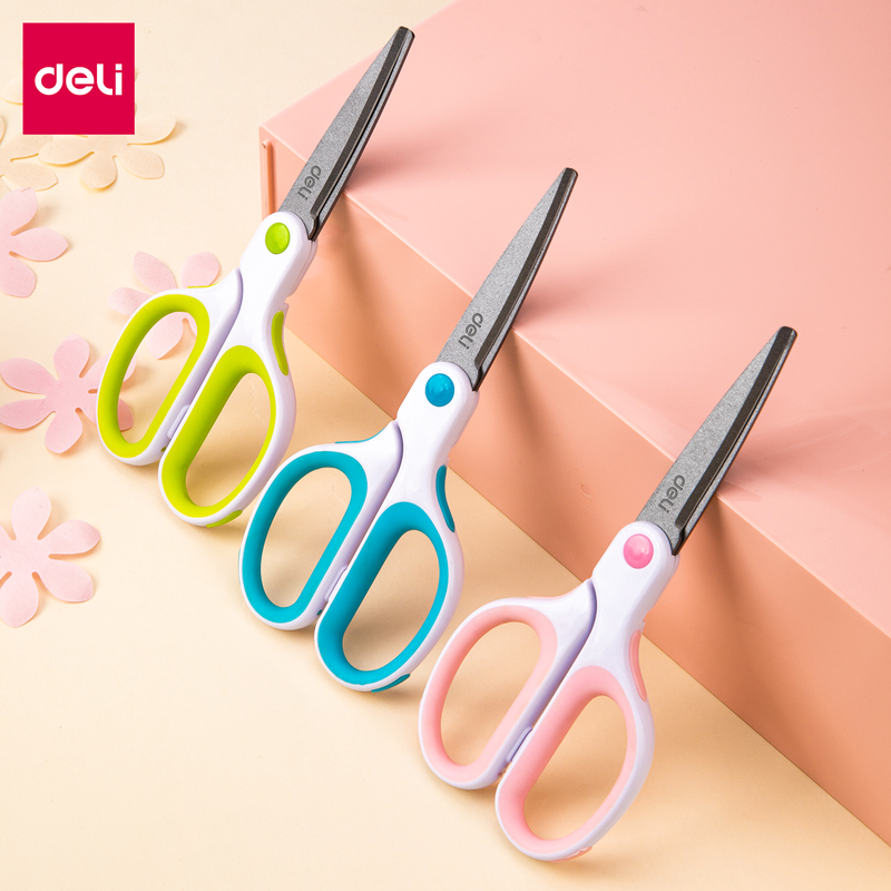 deli 6054 Scissors, 175mm, Assorted Colors