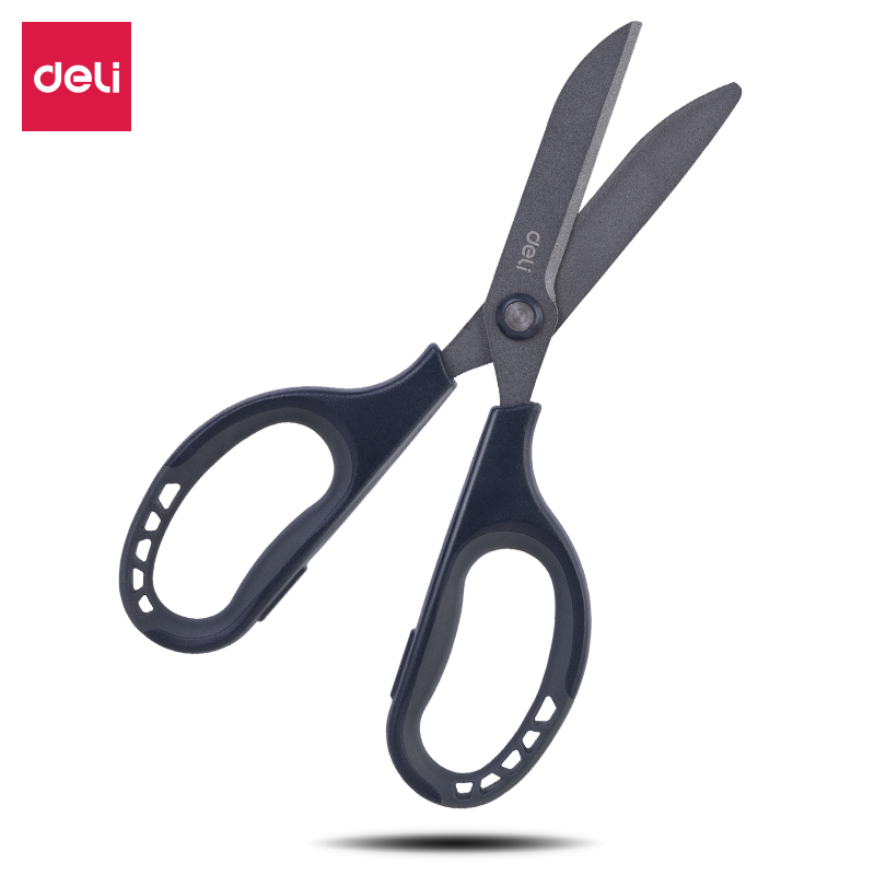 deli 77753 Scissors, 170mm, Grey
