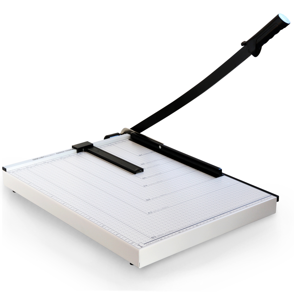 deli 8011 Paper Trimmer, 430×550×720mm, White Ash